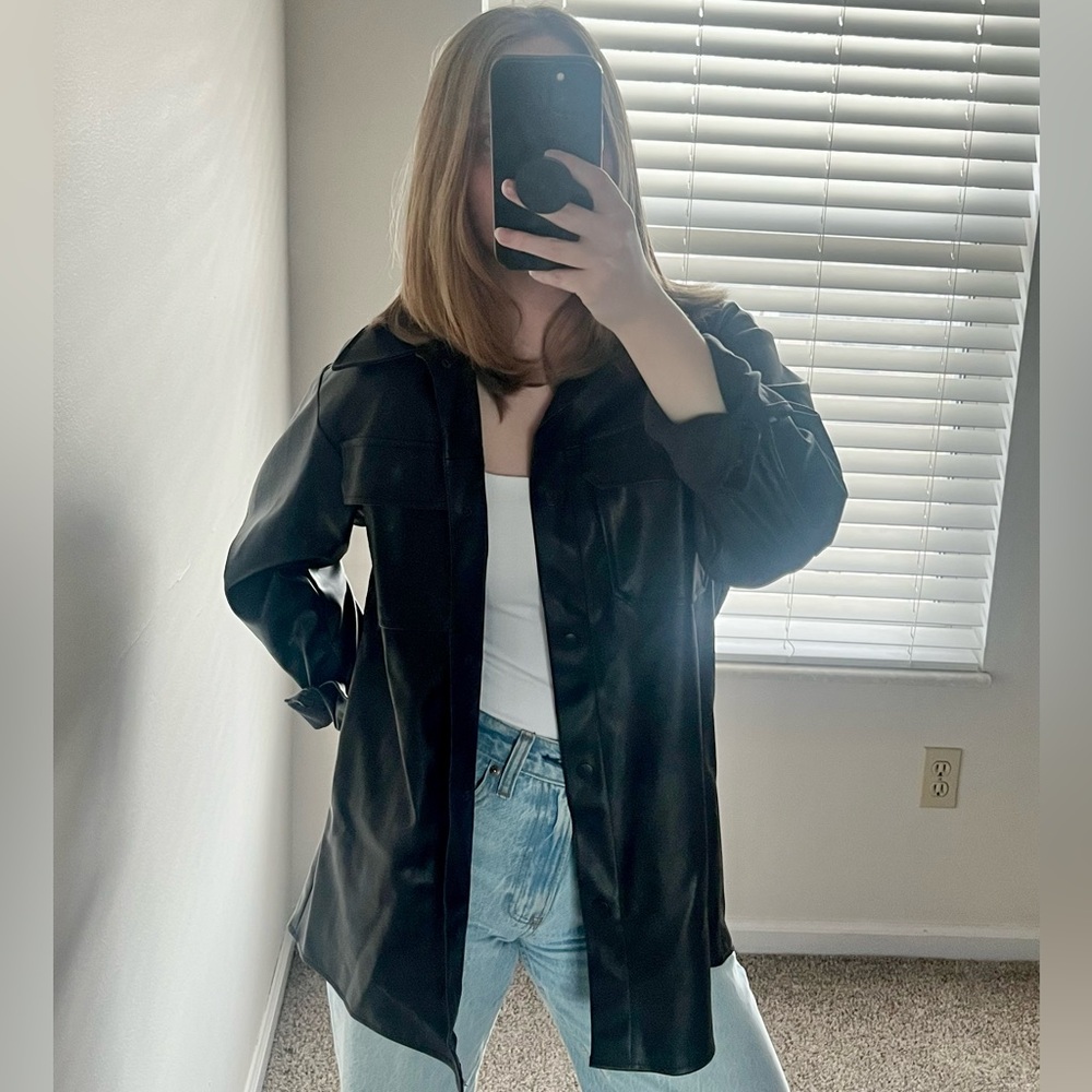 BB Dakota Black Leather Jacket